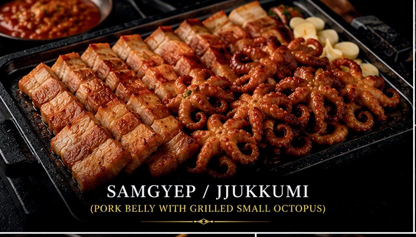 Samgyeop & Jjukkumi