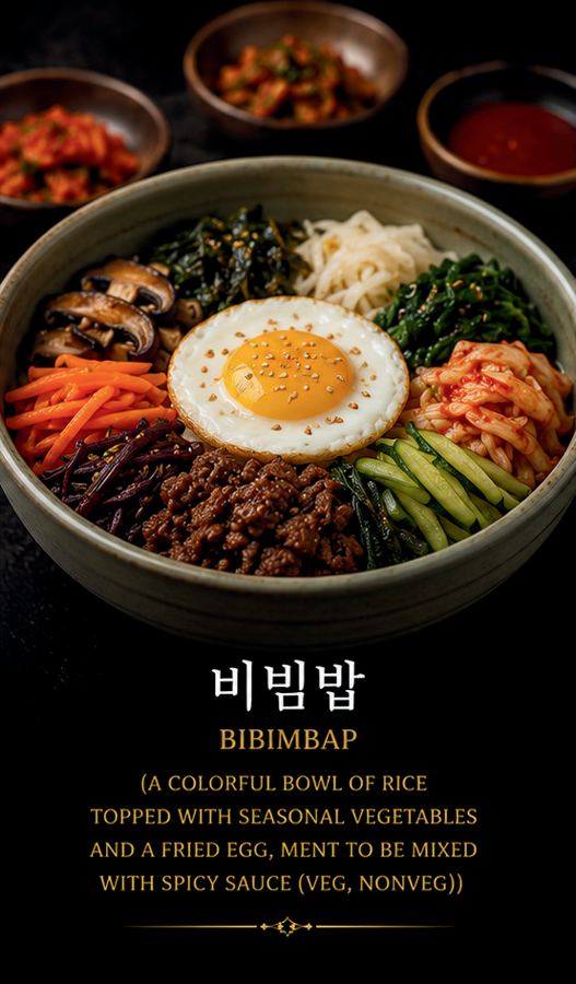 Bibimbap (Veg / Non-veg)